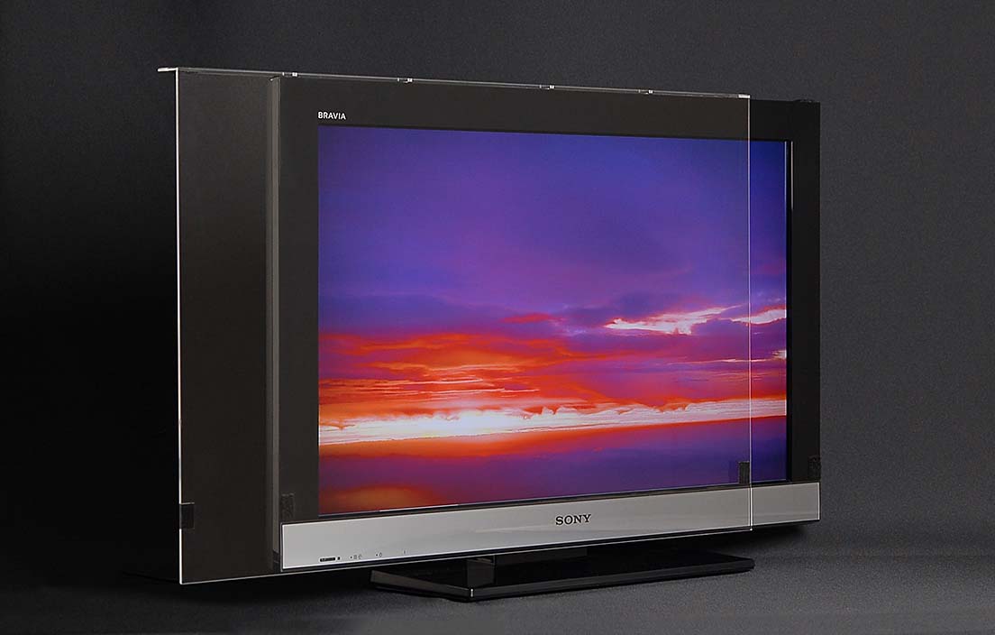 液晶テレビ保護パネルＬ型 セミオーダー