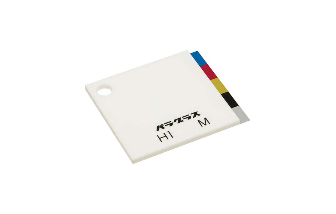 アクリルキャスト板 H1-M ホワイト片面マット | アクリ屋ドットコム