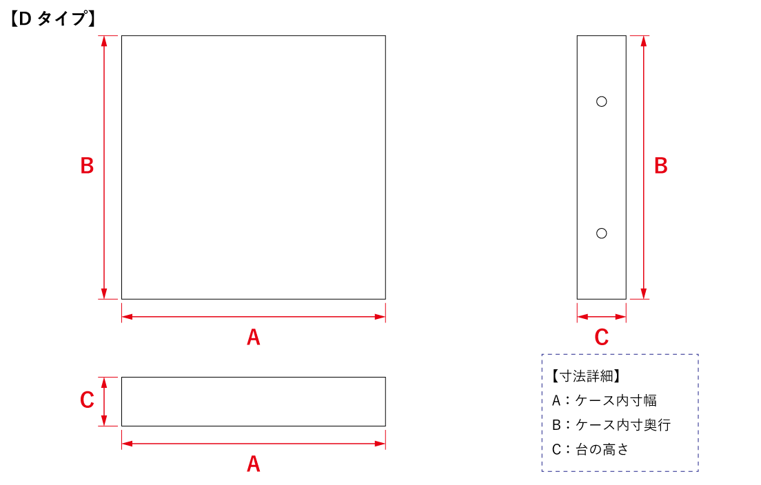 プラスチック アクリル 切板（透明） 板厚 50mm　650mm×650mm - 3