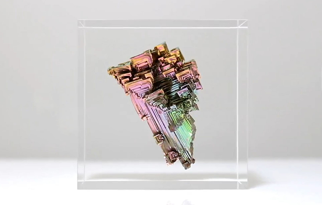 複数割-200★crystal様 リクエスト D75 2点まとめ商品 ビスマスキューブ（アクリルキューブ） | アクリ屋ドットコム